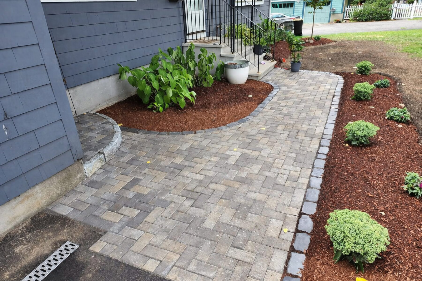 Concrete patio construction in Springdale, AR