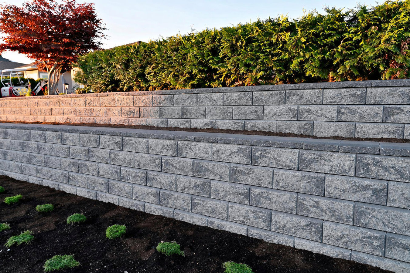 Concrete retaining walls in Springdale, AR