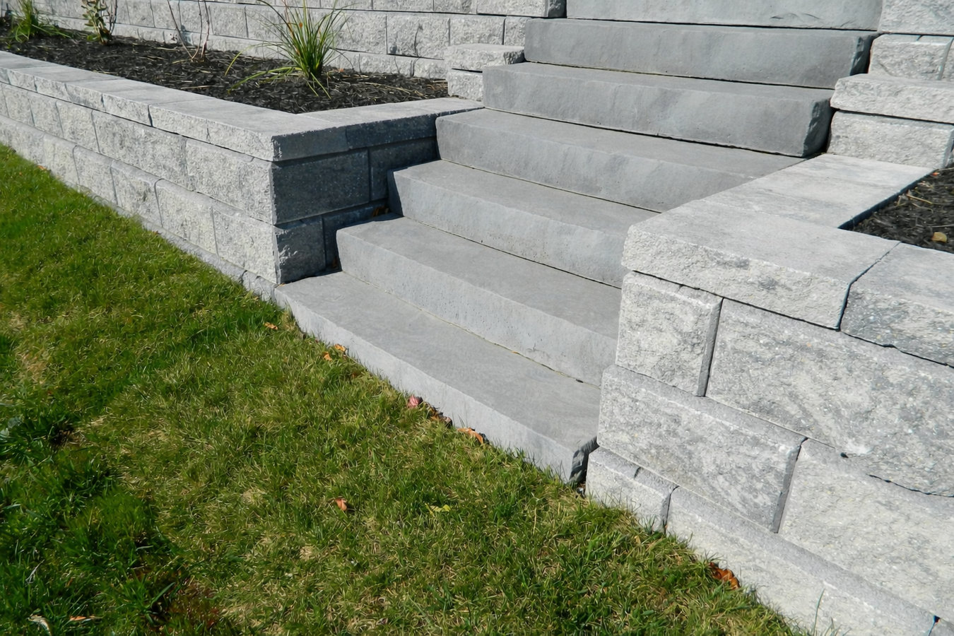 Concrete steps construction in Springdale, AR